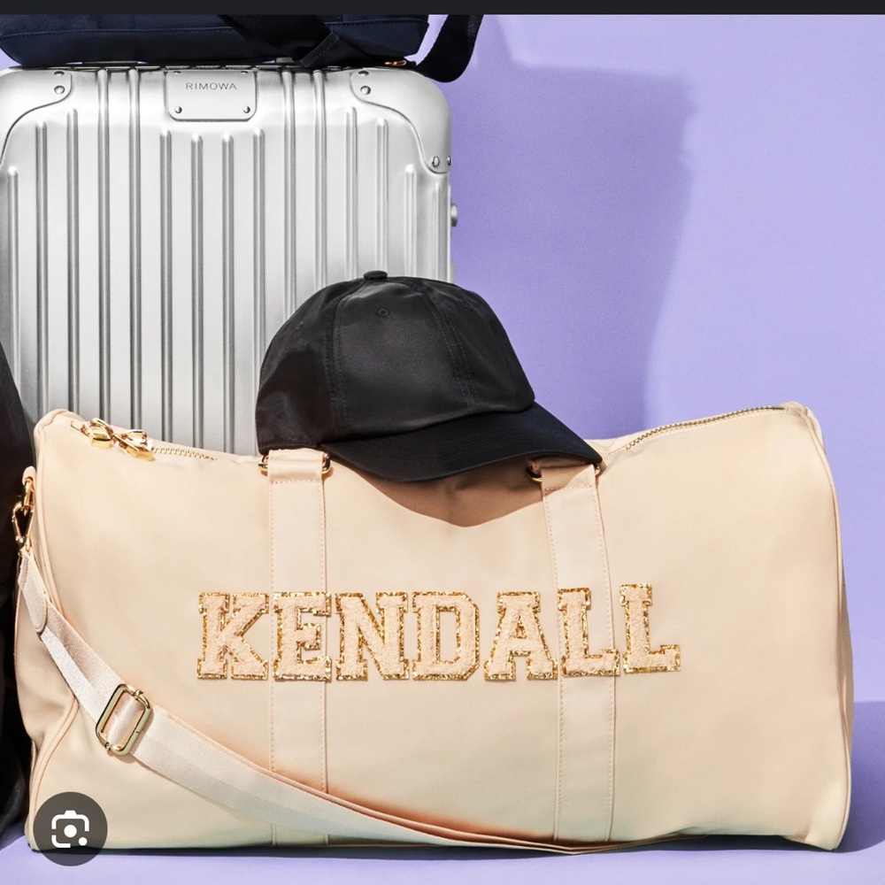 Stoney Clover Lane sand duffle